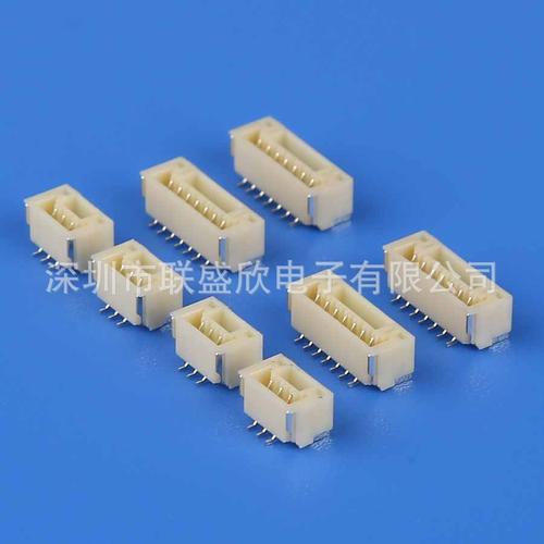 25贴片针座 ghr带扣连接器 gh1.25立式卧式贴片